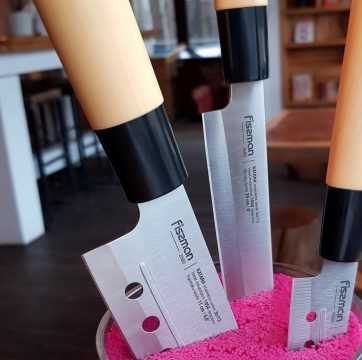 Duńska firma Fissman reprezentuje nowy zestaw noży Katana
