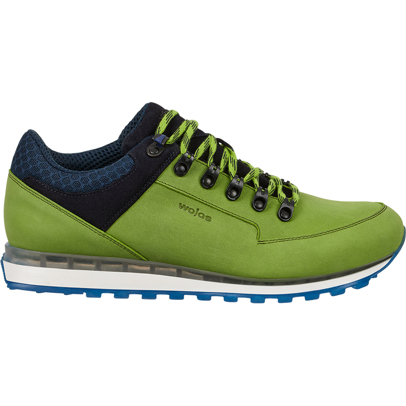 buty trekkingowe w kolorze zielonym