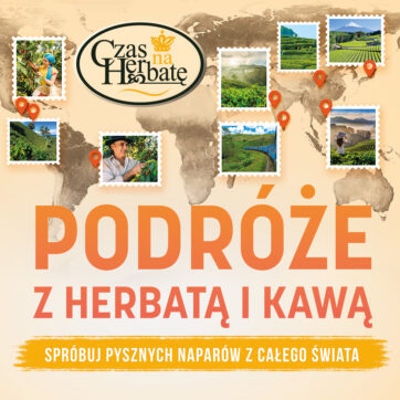 Podróże z herbatą i kawą.