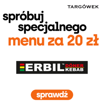 Spróbuj specjalnego menu za 20 zł od Erbil Kebab!