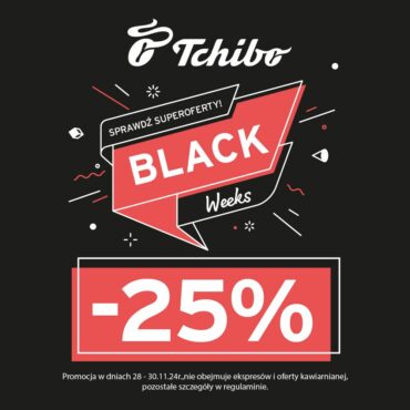 Black Weeks 25% w Tchibo!