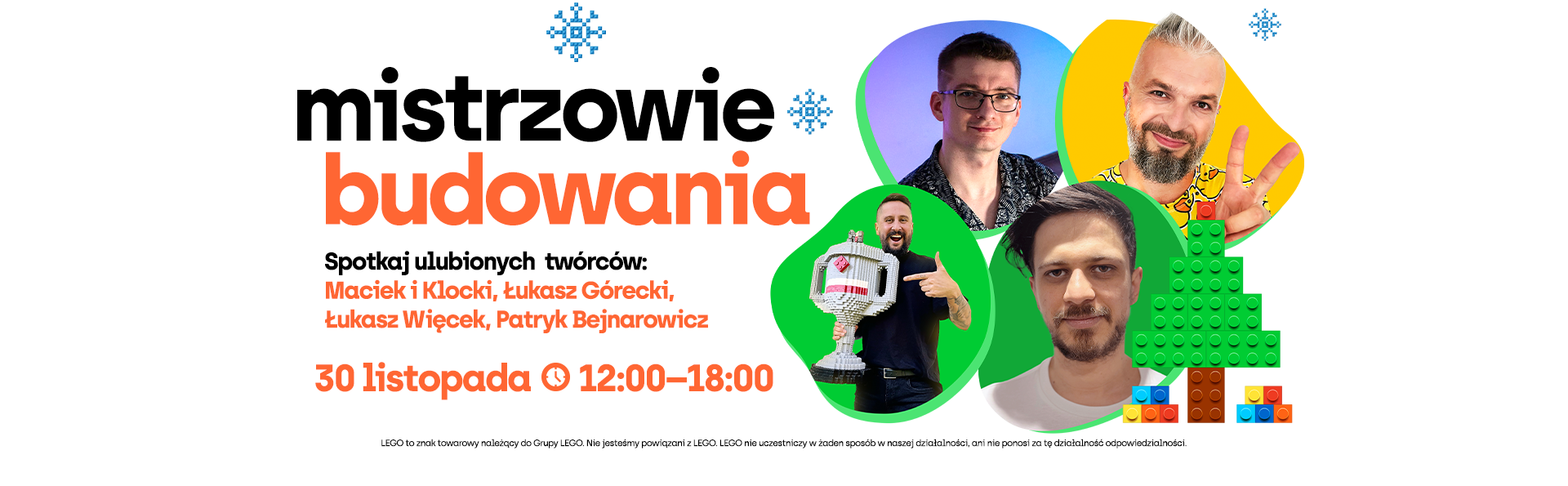 Świąteczne spotkanie z Mistrzami budowania w CH Targówek