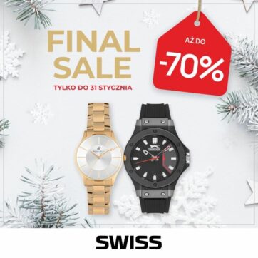 Final Sale w SWISS!