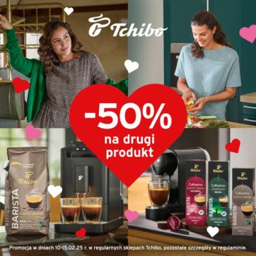 Rabat 50% na drugi produkt w Tchibo!