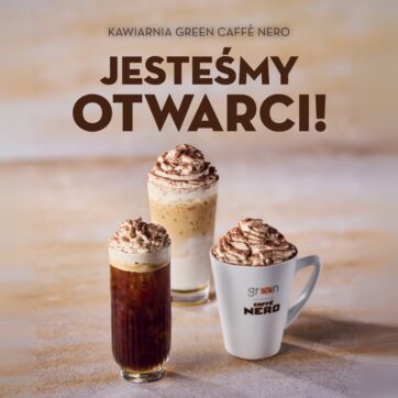 Wielkie otwarcie Green Caffè Nero w CH Targówek