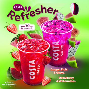 LETNIE NOWOŚCI COSTA COFFEE