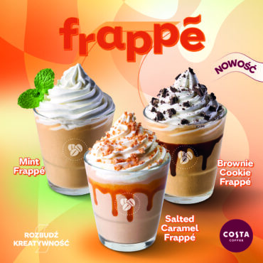 Nowe smaki Frappé już dostępne w Costa Coffee! ☕