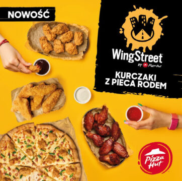 Polecamy gorąco nowości w Pizza Hut Express. WingStreet Kurczaki z pieca Rodem