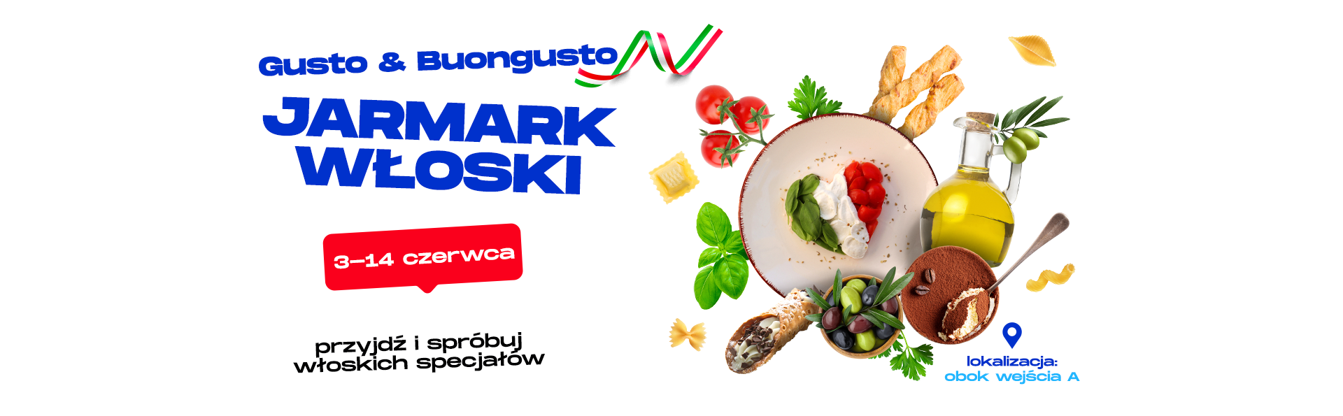 Gusto & Buon Gusto. Jarmark Włoski w G City Targówek