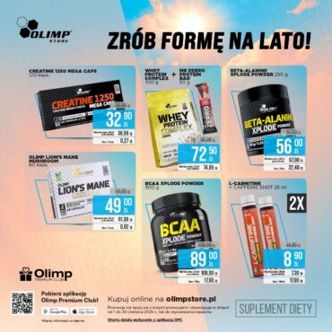 Promocje Czerwcowe w Olimp Store!